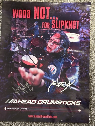 Joey jordison signed ahead - jordison,
