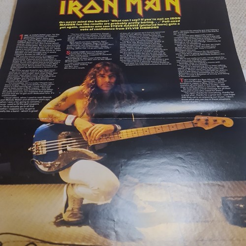 Large steve harris iron - a3,